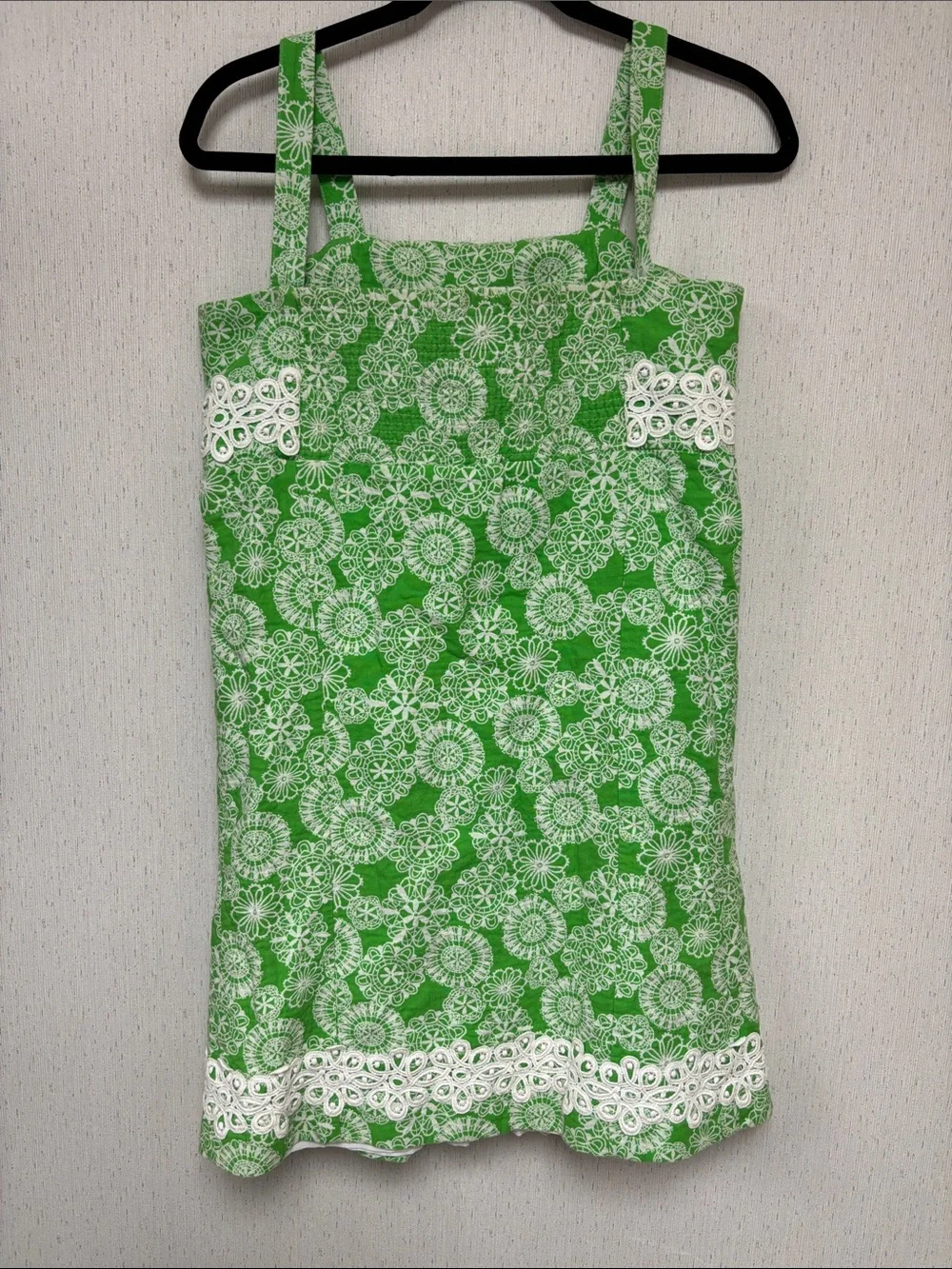 EUC//Lilly Pulitzer Green Girls Sophielia shift dress